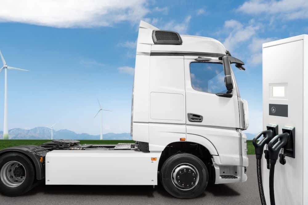 Canada's green incentive, white truck EV